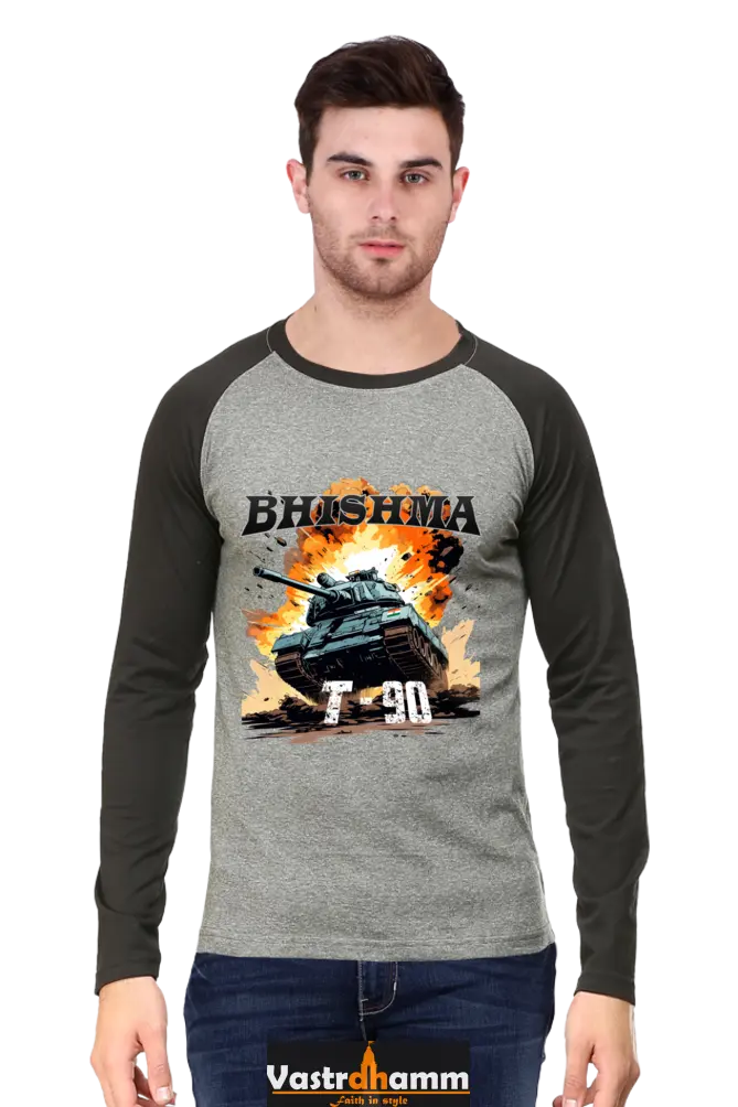 Bhishma T-90 Pride Raglan Full Sleeve T-Shirts for Men Vastrdhamm