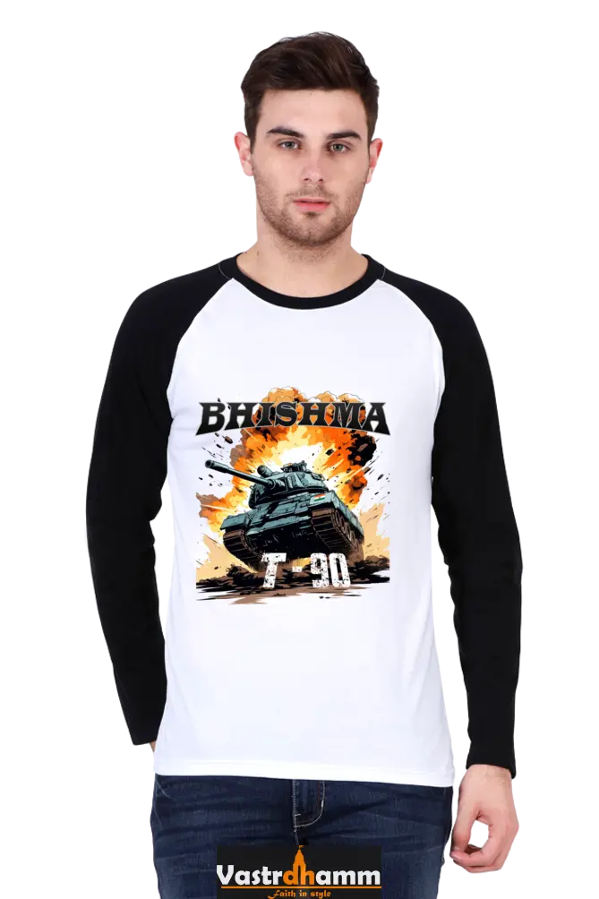 Bhishma T-90 Pride Raglan Full Sleeve T-Shirts for Men Vastrdhamm