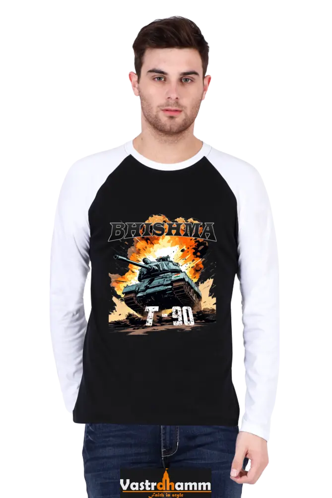 Bhishma T-90 Pride Raglan Full Sleeve T-Shirts for Men Vastrdhamm