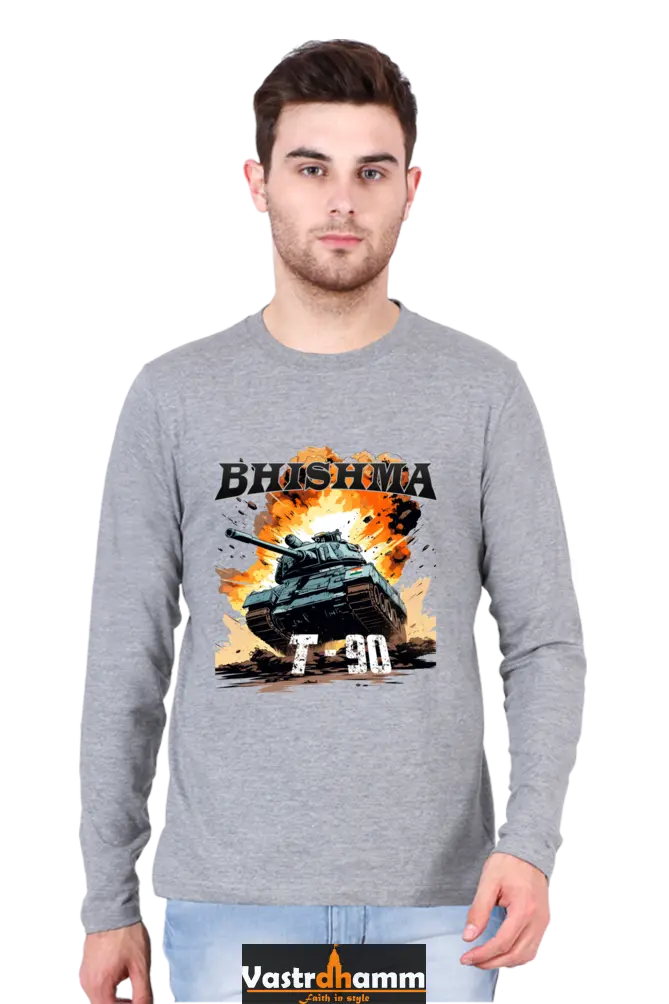 Bhishma T-90 Pride Round Neck Full Sleeve T-Shirts for Men Vastrdhamm