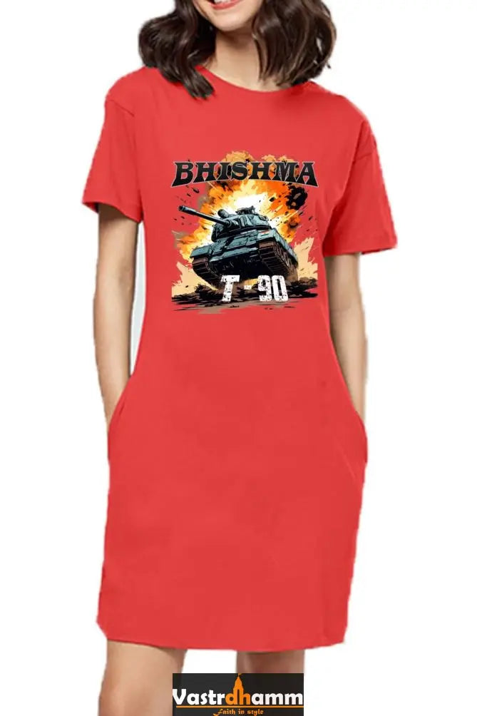 Bhishma T-90 Pride T-Shirts Dress for Women Vastrdhamm