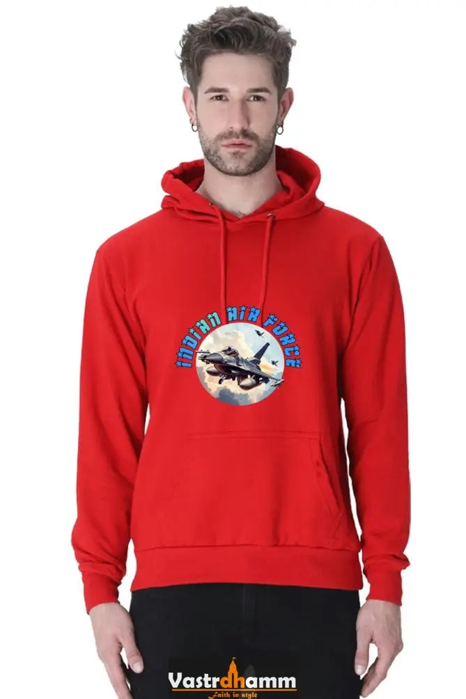 Blue Sky Defenders Indian Air Force. Hoodie Sweatshirt T-Shirts for Men Vastrdhamm