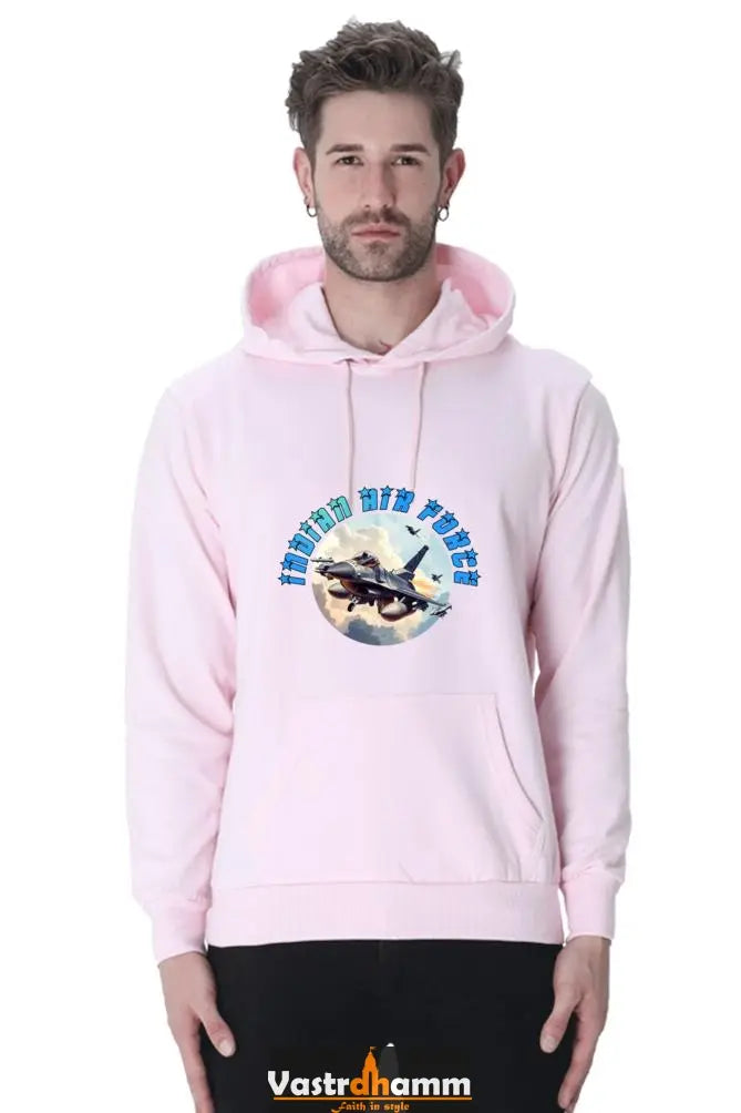 Blue Sky Defenders Indian Air Force. Hoodie Sweatshirt T-Shirts for Men Vastrdhamm