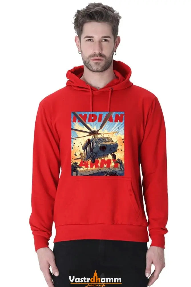 Blue Sky Defenders Indian Air Force. Hoodie Sweatshirt T-Shirts for Men Vastrdhamm