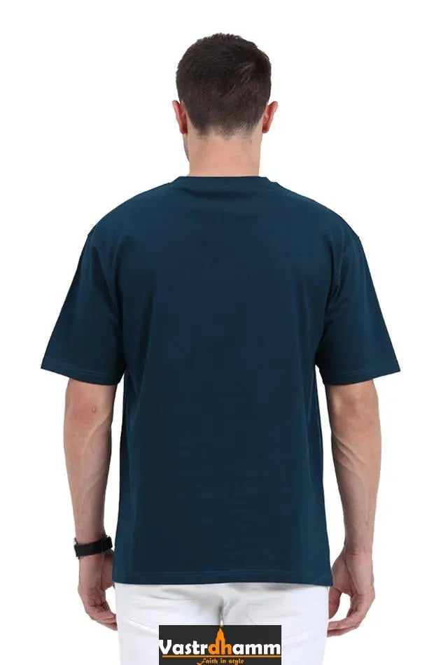 Blue Sky Defenders Indian Air Force. Oversized Classic T-Shirts  for Men Vastrdhamm