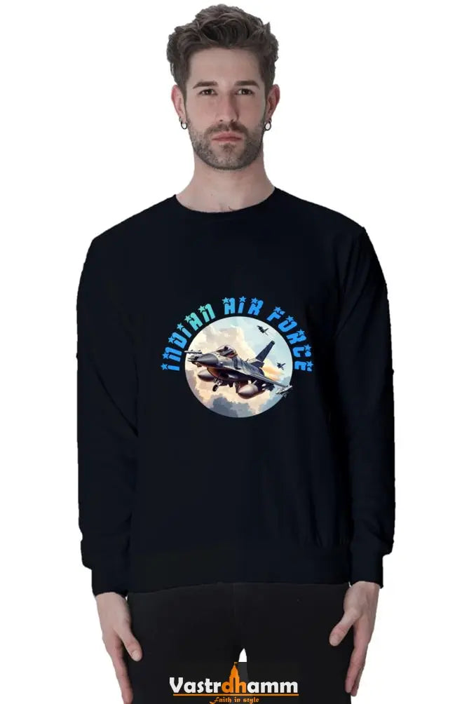 Blue Sky Defenders Indian Air Force. Sweatshirt T-Shirts for Men Vastrdhamm