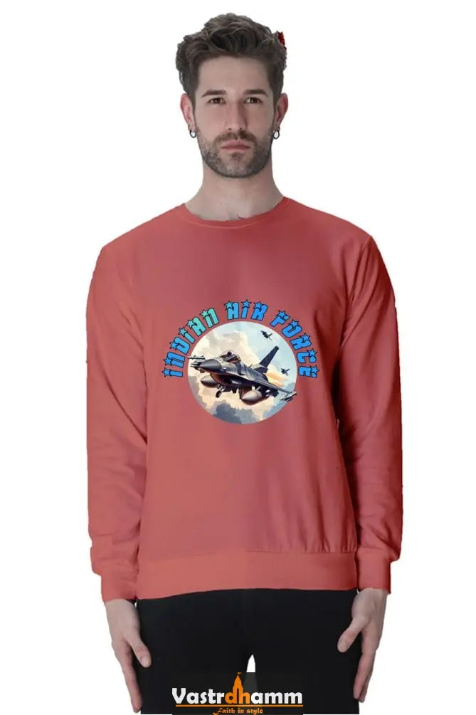 Blue Sky Defenders Indian Air Force. Sweatshirt T-Shirts for Men Vastrdhamm