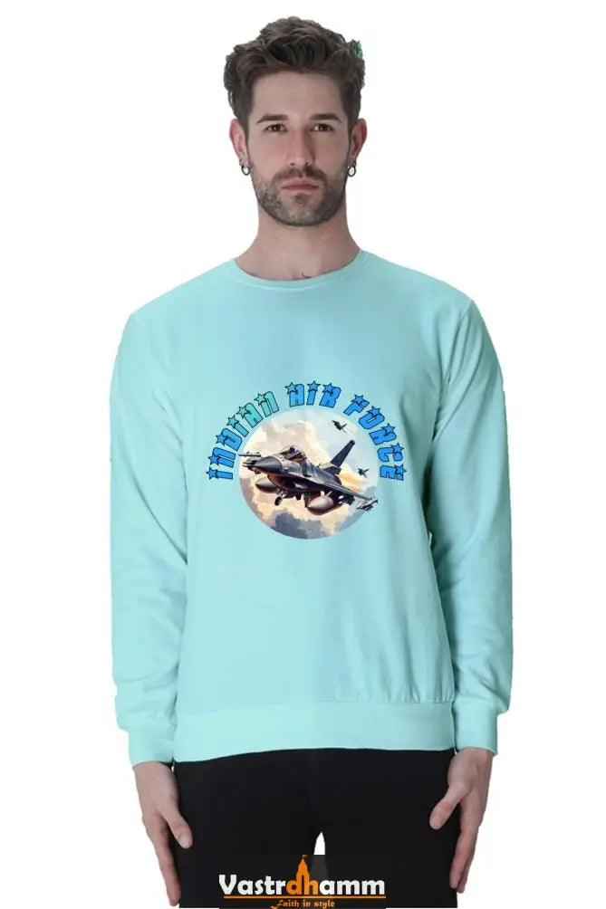 Blue Sky Defenders Indian Air Force. Sweatshirt T-Shirts for Men Vastrdhamm