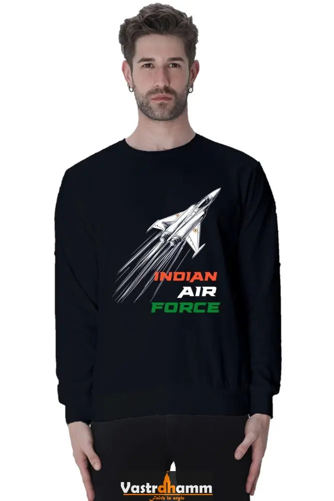 Blue Sky Defenders Indian Air Force. Sweatshirt T-Shirts for Men Vastrdhamm