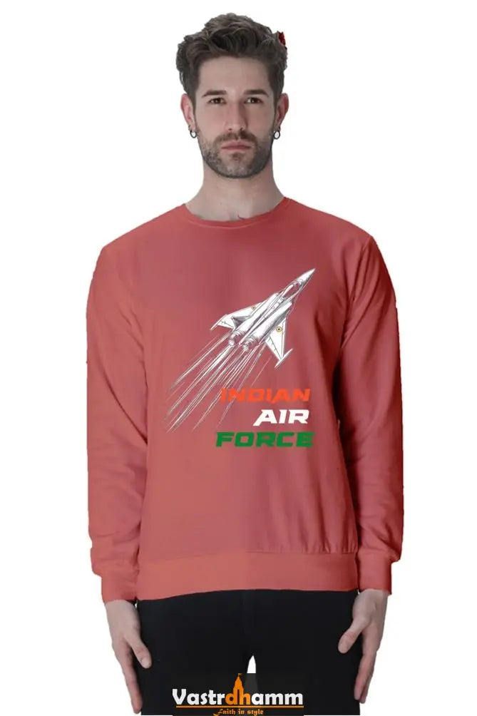 Blue Sky Defenders Indian Air Force. Sweatshirt T-Shirts for Men Vastrdhamm