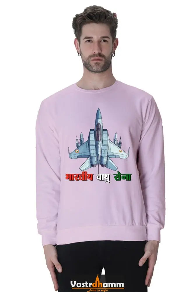 Blue Sky Defenders Indian Air Force. Sweatshirt T-Shirts for Men Vastrdhamm