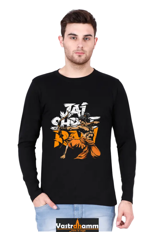 Champion Ram JiRound Neck Full Sleeve T-Shirt For Men Vastrdhamm