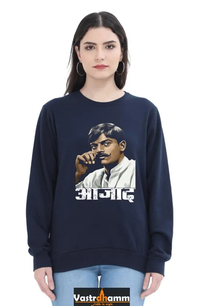 Chandra Shekhar Azad SpiritSweatshirt T-Shirts for Women Vastrdhamm