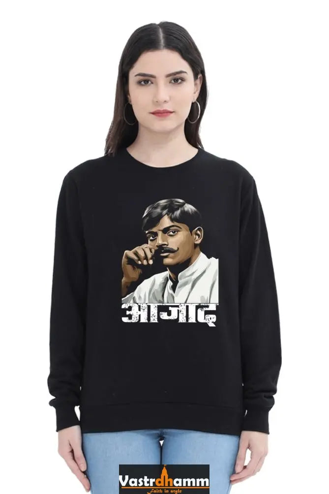 Chandra Shekhar Azad SpiritSweatshirt T-Shirts for Women Vastrdhamm