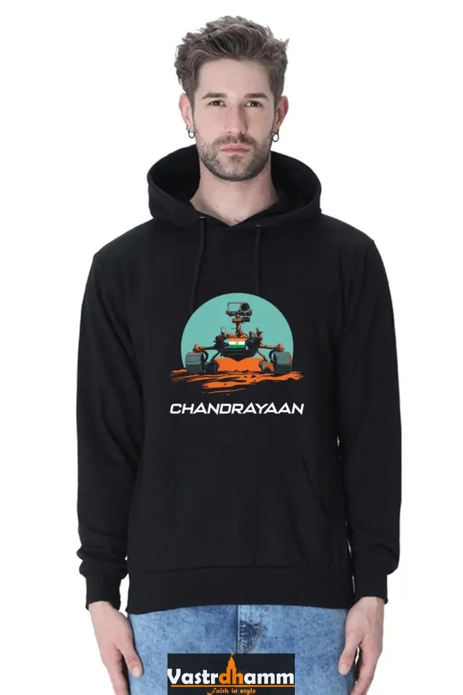 Chandrayaan Mission Explorer Hoodie Sweatshirt T-Shirts for Men Vastrdhamm