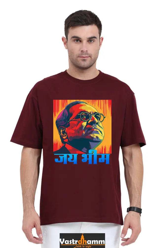 Constitution Maker Oversized Classic T-Shirts for Men Vastrdhamm