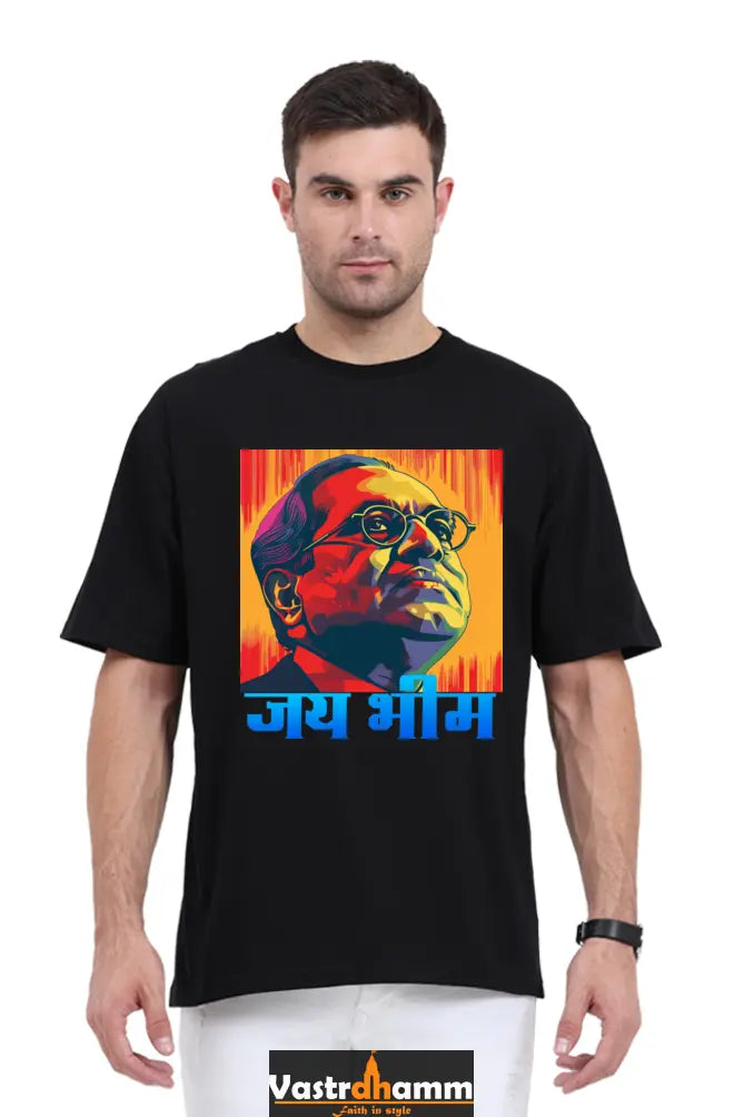 Constitution Maker Oversized Classic T-Shirts for Men Vastrdhamm