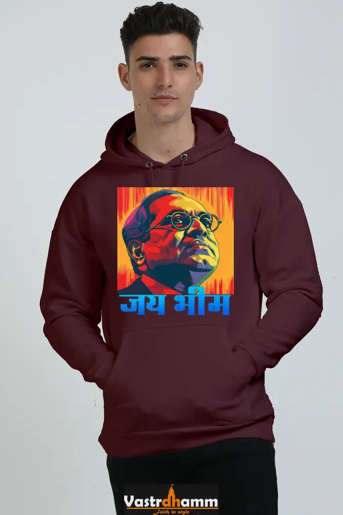 Constitution Maker Oversized Hooded Sweatshirt T-Shirts for Men Vastrdhamm