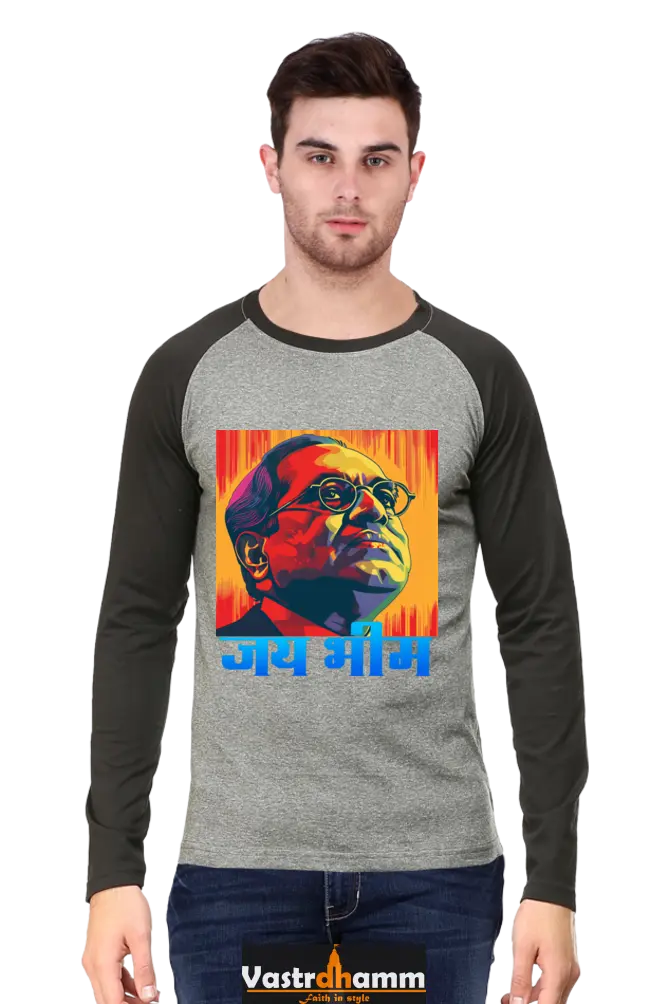 Constitution Maker Raglan Full Sleeve T-Shirts for Men Vastrdhamm