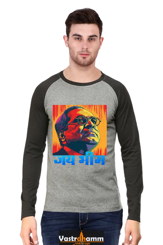 Constitution Maker Raglan Full Sleeve T-Shirts for Men Vastrdhamm