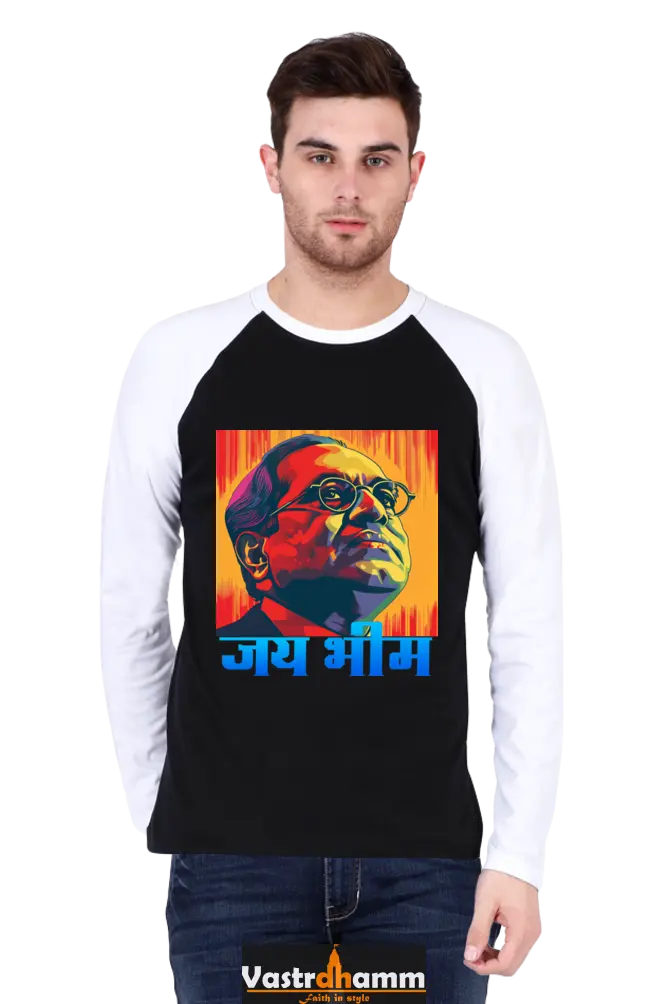 Constitution Maker Raglan Full Sleeve T-Shirts for Men Vastrdhamm