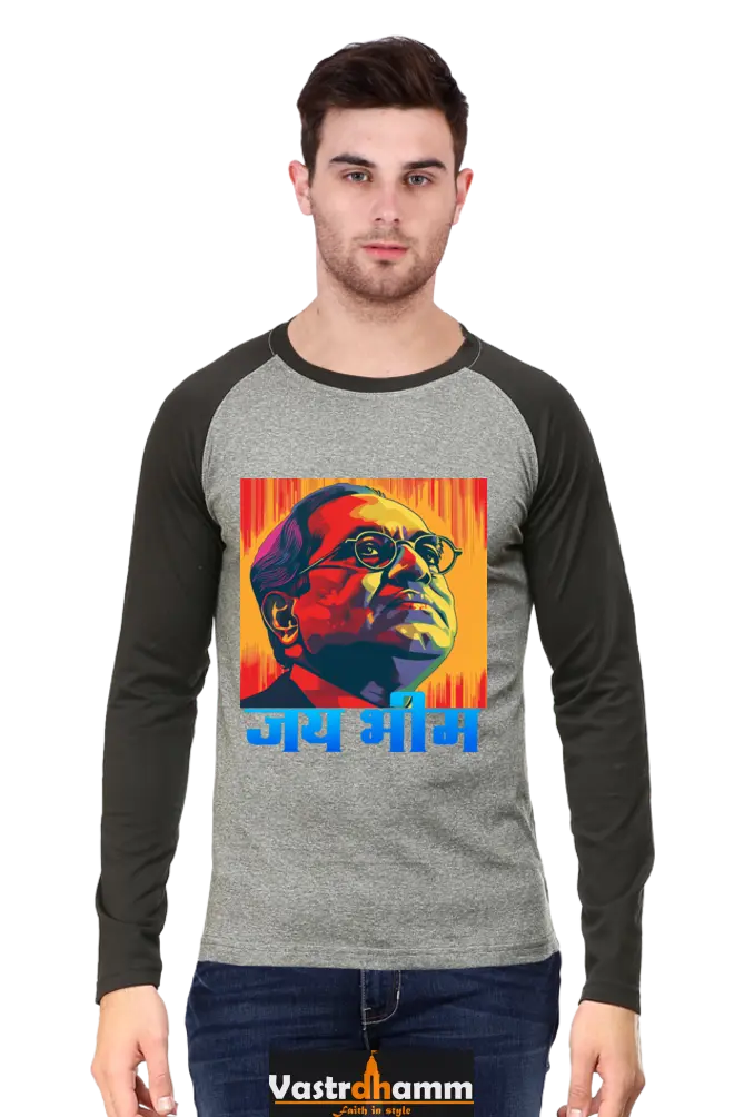 Constitution Maker Raglan Full Sleeve T-Shirts for Men Vastrdhamm