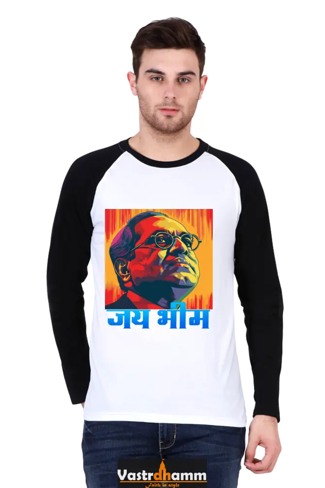 Constitution Maker Raglan Full Sleeve T-Shirts for Men Vastrdhamm