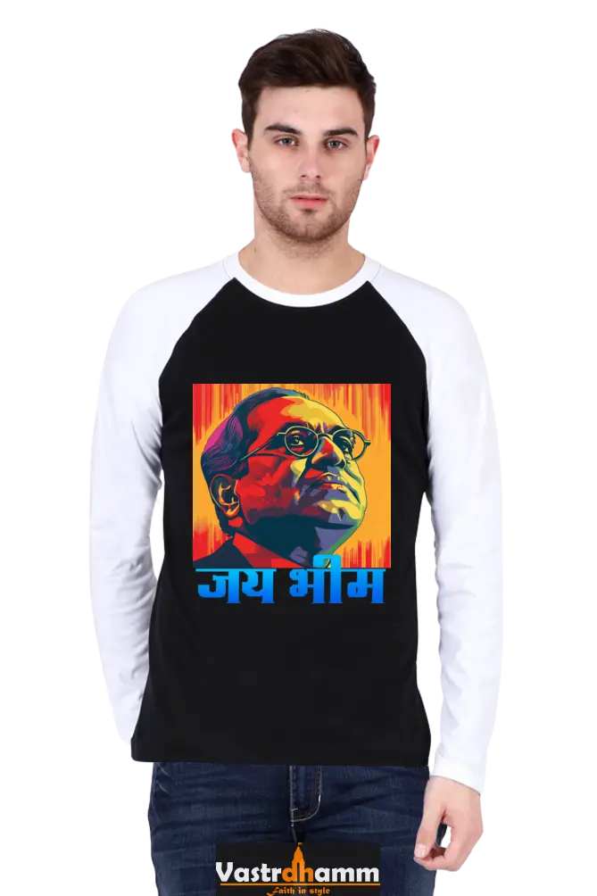 Constitution Maker Raglan Full Sleeve T-Shirts for Men Vastrdhamm