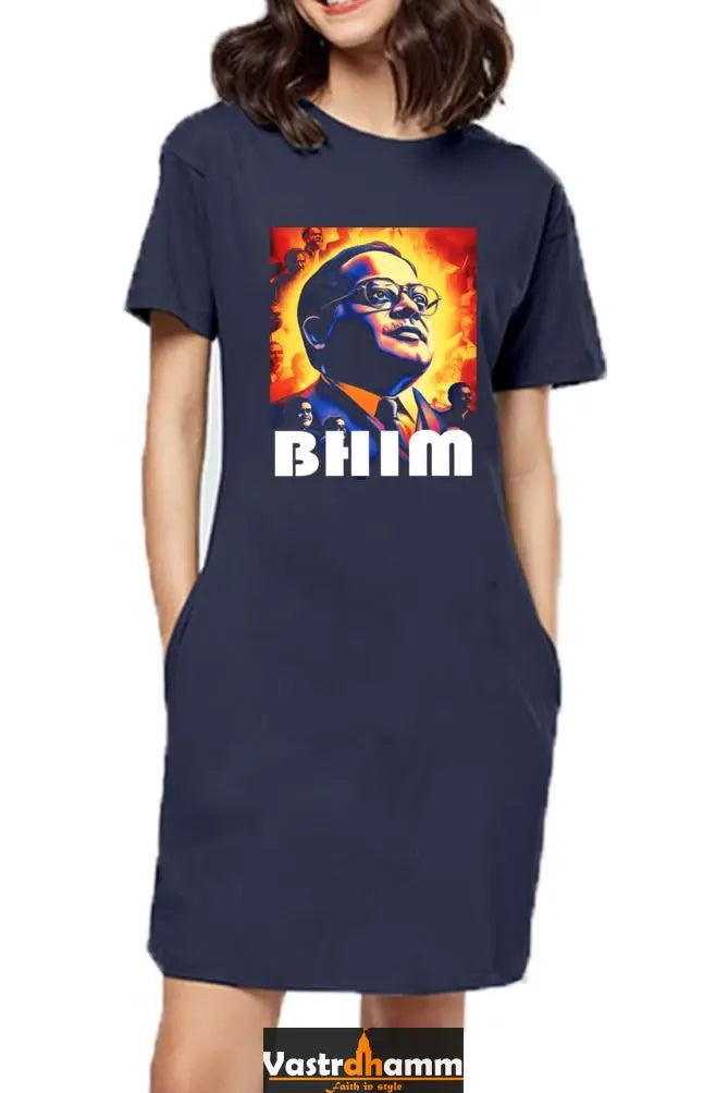 Constitution Maker T-Shirts Dress for Women Vastrdhamm