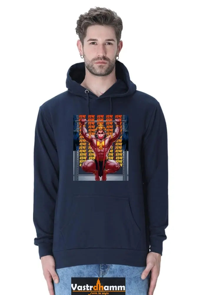 Dauntless Hanuman Ji Hoodie Sweatshirt Vastrdhamm