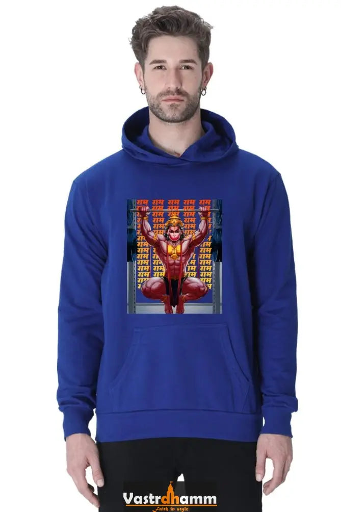 Dauntless Hanuman Ji Hoodie Sweatshirt Vastrdhamm