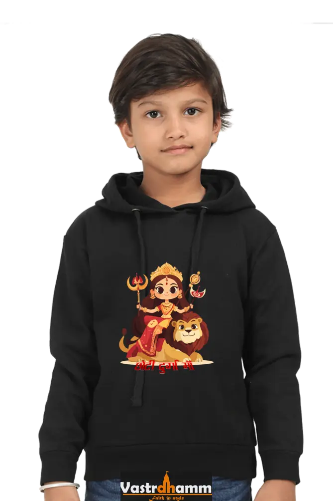 Durga Blessings Hoodie Sweatshirt  T-Shirts for Boy Vastrdhamm