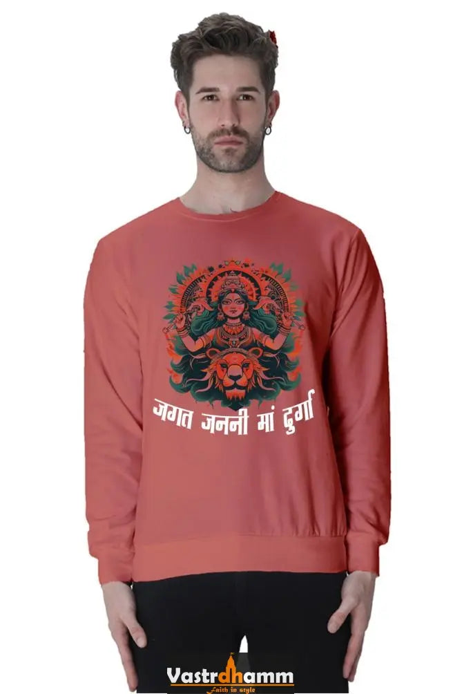 Durga Blessings Sweatshirt T-Shirts for Men Vastrdhamm