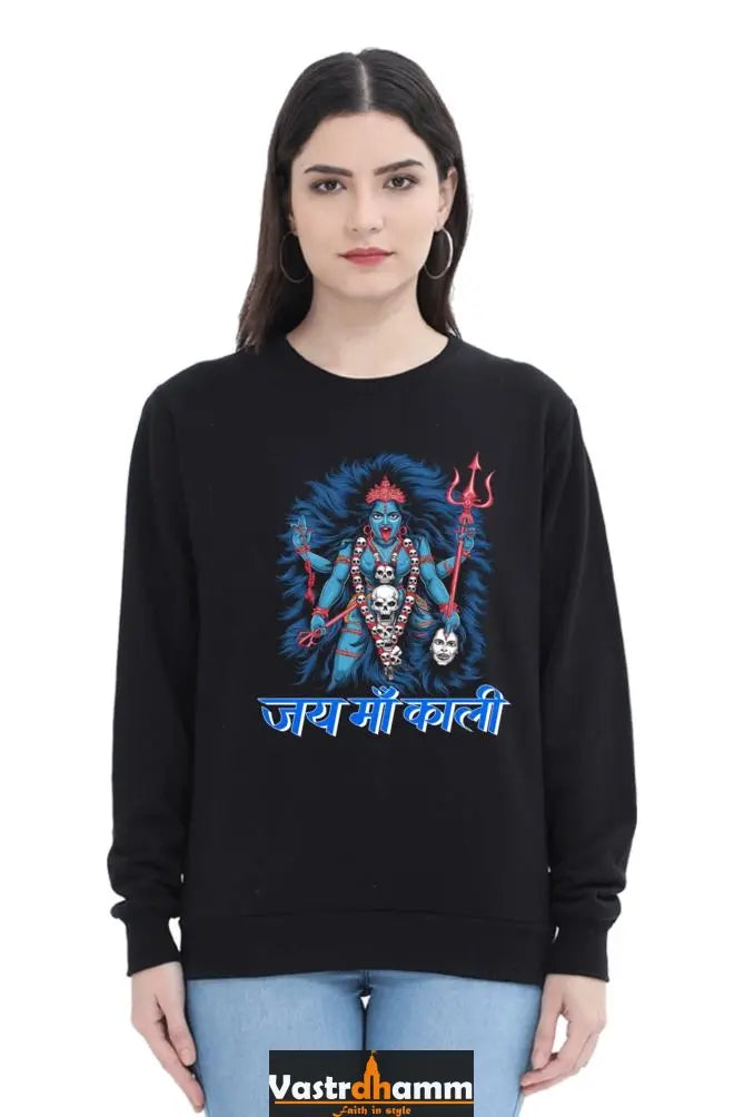 Durga BlessingsSweatshirt T-Shirts for Women Vastrdhamm