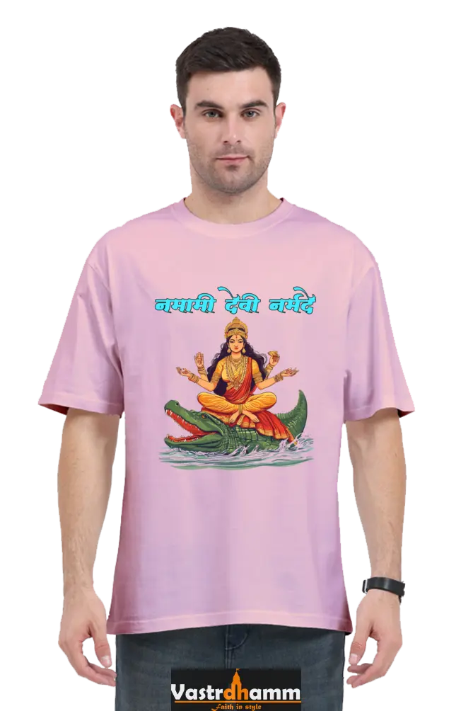 Durga Courage Oversized Classic T-Shirts for Men Vastrdhamm