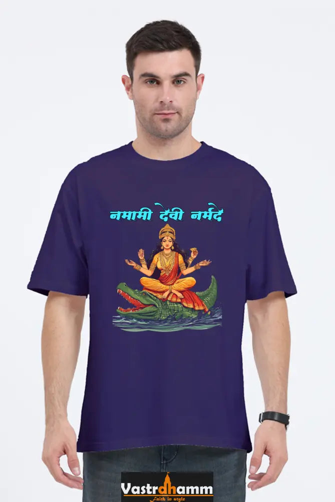 Durga Courage Oversized Classic T-Shirts for Men Vastrdhamm