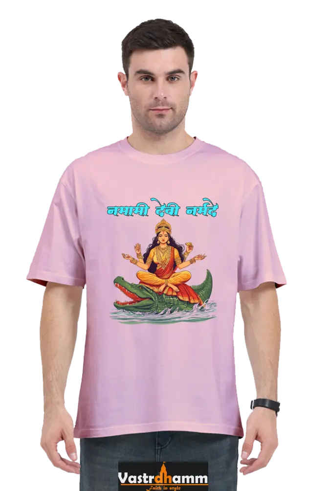 Durga Courage Oversized Classic T-Shirts for Men Vastrdhamm