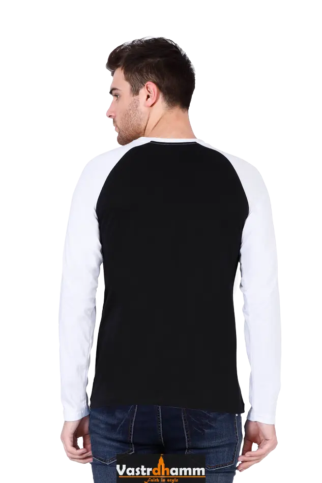 Durga Courage Raglan Full Sleeve T-Shirts for Men Vastrdhamm