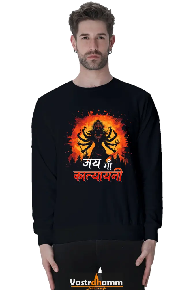 Durga Courage Sweatshirt T-Shirts for Men Vastrdhamm