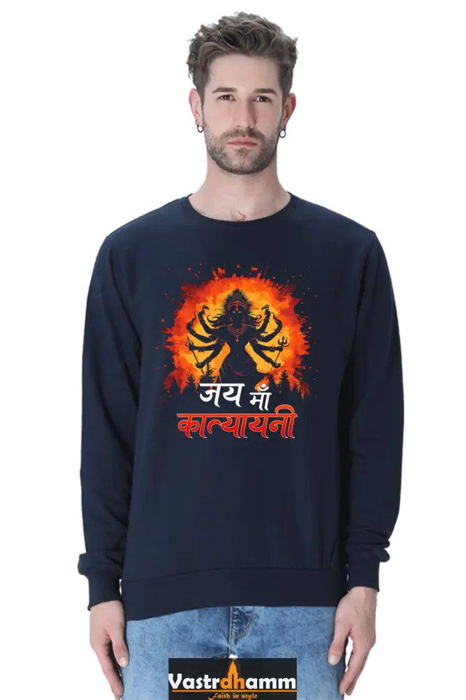 Durga Courage Sweatshirt T-Shirts for Men Vastrdhamm