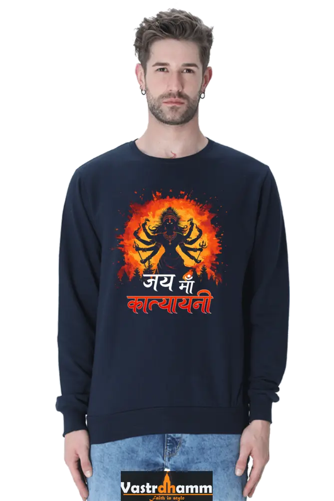 Durga Courage Sweatshirt T-Shirts for Men Vastrdhamm