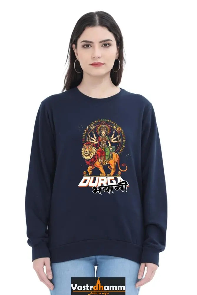 Durga CourageSweatshirt T-Shirts for Women Vastrdhamm