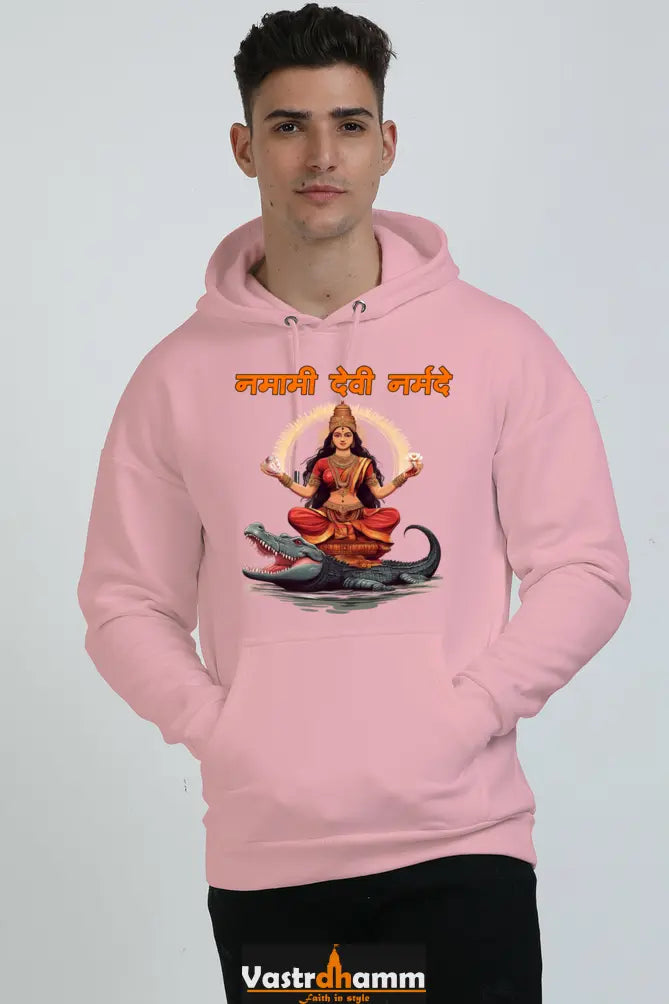 Durga Devotion Oversized Hooded Sweatshirt T-Shirts for Men Vastrdhamm