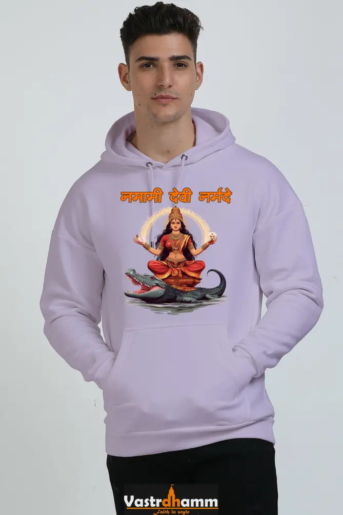 Durga Devotion Oversized Hooded Sweatshirt T-Shirts for Men Vastrdhamm