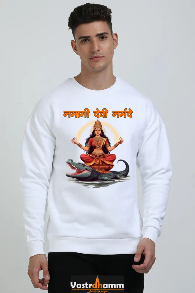 Durga Devotion Oversized Sweatshirt T-Shirts for Men Vastrdhamm