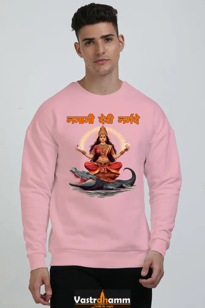 Durga Devotion Oversized Sweatshirt T-Shirts for Men Vastrdhamm