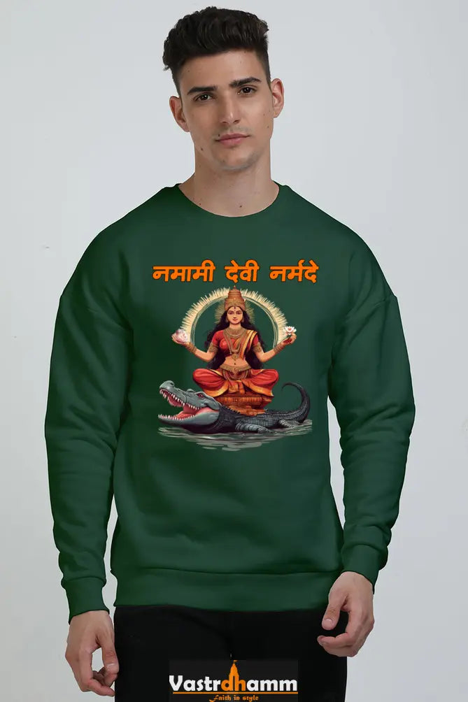 Durga Devotion Oversized Sweatshirt T-Shirts for Men Vastrdhamm