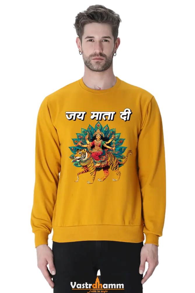 Durga Devotion Sweatshirt T-Shirts for Men Vastrdhamm