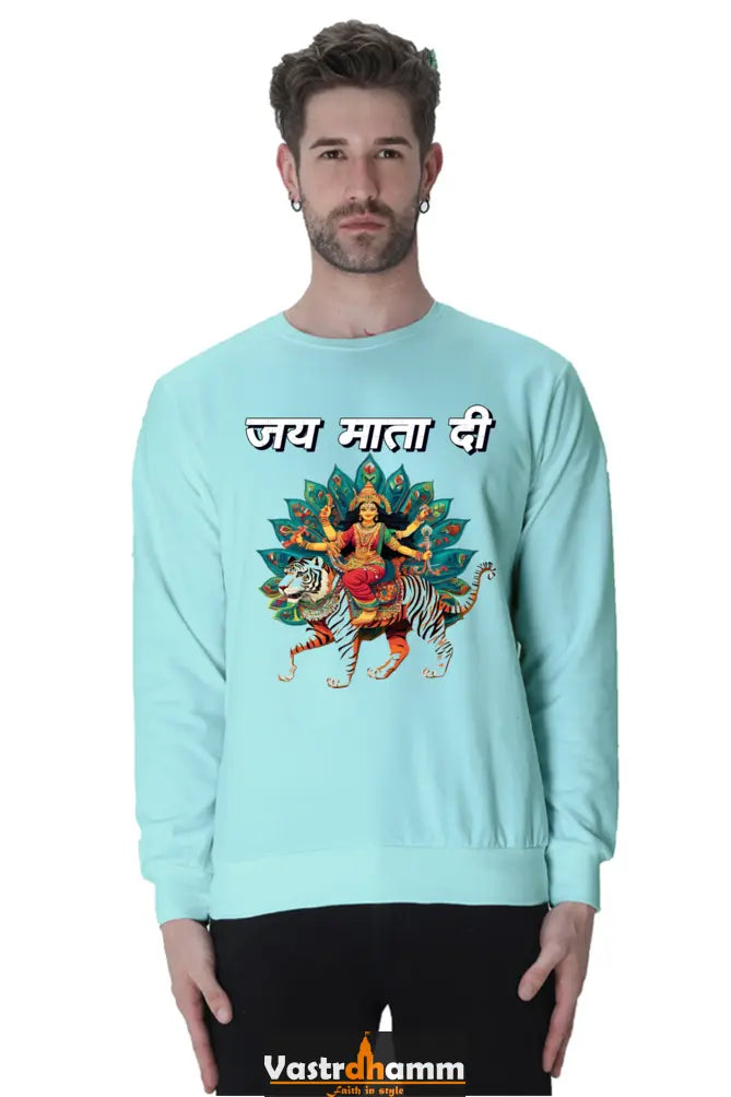 Durga Devotion Sweatshirt T-Shirts for Men Vastrdhamm