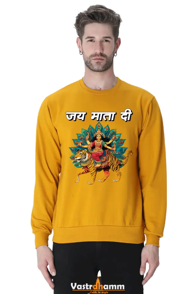 Durga Devotion Sweatshirt T-Shirts for Men Vastrdhamm